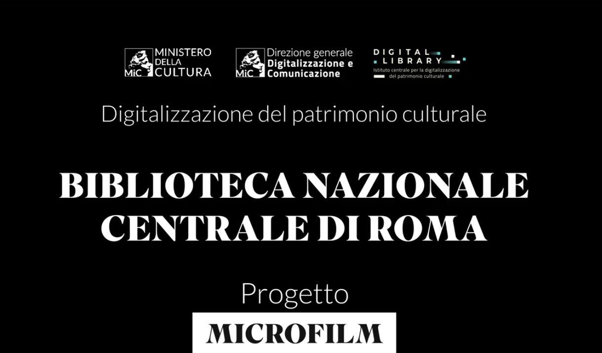 PNRR e patrimonio culturale: in fase di conclusione le attività legate al progetto di digitalizzazione dei microfilm del Centro Nazionale&hellip;